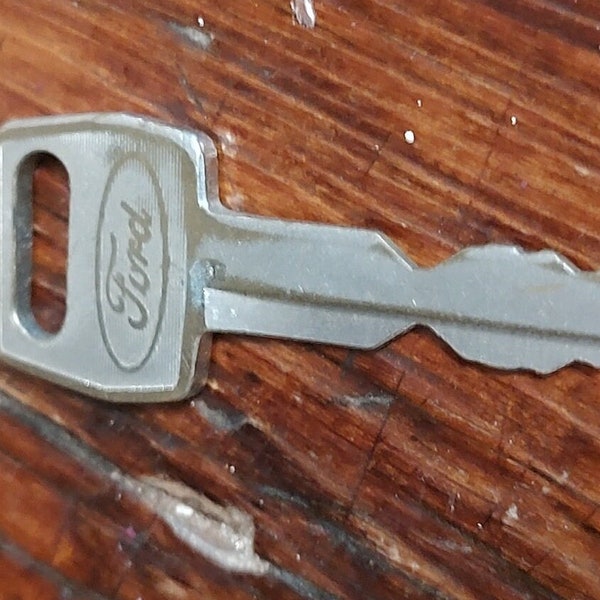 Old Ford Motor Vehicle Key