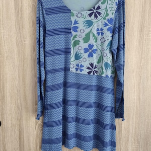 Gudrun Sjöden floral print tunic womens size M