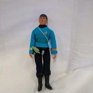 Vintage 1974 Mego Star Trek Mr. Spock with Accessories