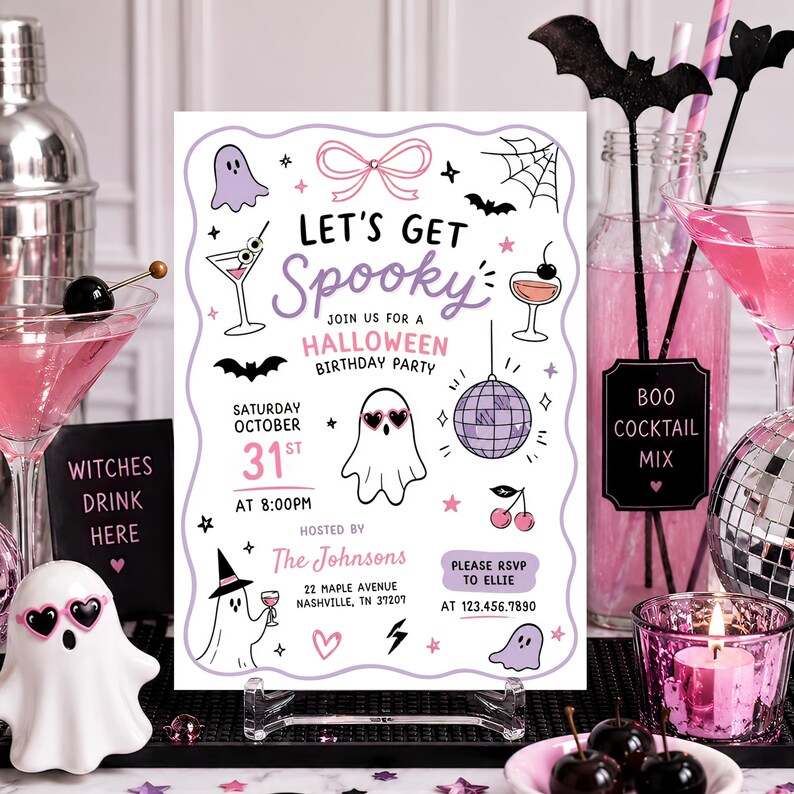 Halloween Birthday Kids Invite, Lets Get Spooky Party Invitation, Ghost Halloween Party Invite, Editable Halloween Costume Invitation, Kids Costume Birthday Party, Printable Spooky Party Invite, Canva Halloween Birthday Template, Cute Ghost Party Invitation, Trick or Treat Kids Invite, Halloween Celebration Card, October Birthday Invitation, Instant Download Party Template, Editable Printable Halloween Card, Costume Party Invitation, Spooky Ghost Birthday Invite