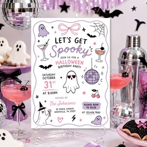 Editable Halloween Party Invitation, Lets Get Spooky Kids Invite, Ghost Birthday Party Invitation, Halloween Costume Party Invite, Printable Kids Halloween Invitation, Spooky Birthday Invite Template, Canva Ghost Party Card, Trick or Treat Birthday Party, Cute Costume Party Invitation, Halloween October Celebration, Instant Download Halloween Invite, Editable Printable Birthday Card, Kids Ghost Theme Invitation, Costume Contest Party Invite, Halloween Celebration Template