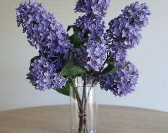 Real Touch Lilac Floral Arrangement