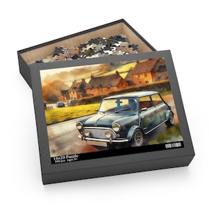 Mini Cooper Jigsaw Puzzle - Etsy Australia