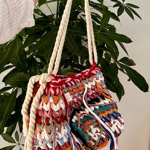 Fancy colorful shopper