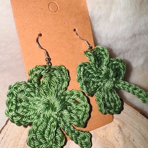 Shamrock Earrings / St. Patrick&#39;s Day