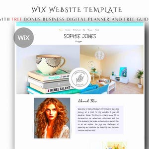 Wix Website Template, Coaching Website Template, Blogger Website Theme, Wix Website Design, Business Coach Website Theme, Wix Coaching Theme