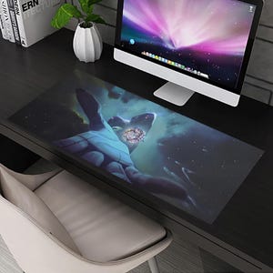 Arcane League Of Legends Enchantment Viktor Mousepad Premium | Gaming Mouse Pad | Desk Mat | Arcane Merch | Gift for Gamers