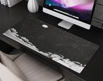 Berserk Guts Night Sky Galaxy Stargazing Premium Gaming Mouse Mat Mousepad Computer Gift