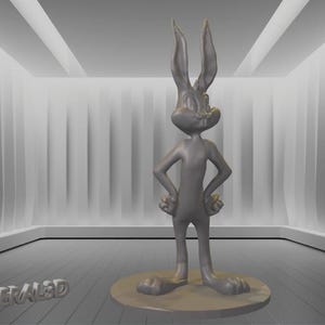Bugs Bunny 3D Model STL File