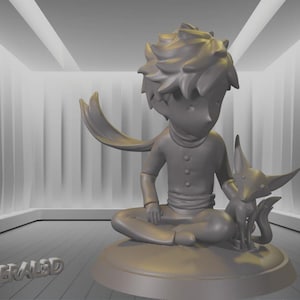 星の王子さま 3Dフィギュア
