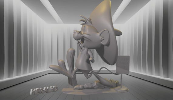 Speedy Gonzales 3D STL File