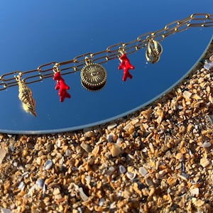 Stainless Steel Charm Bracelet • Naiad