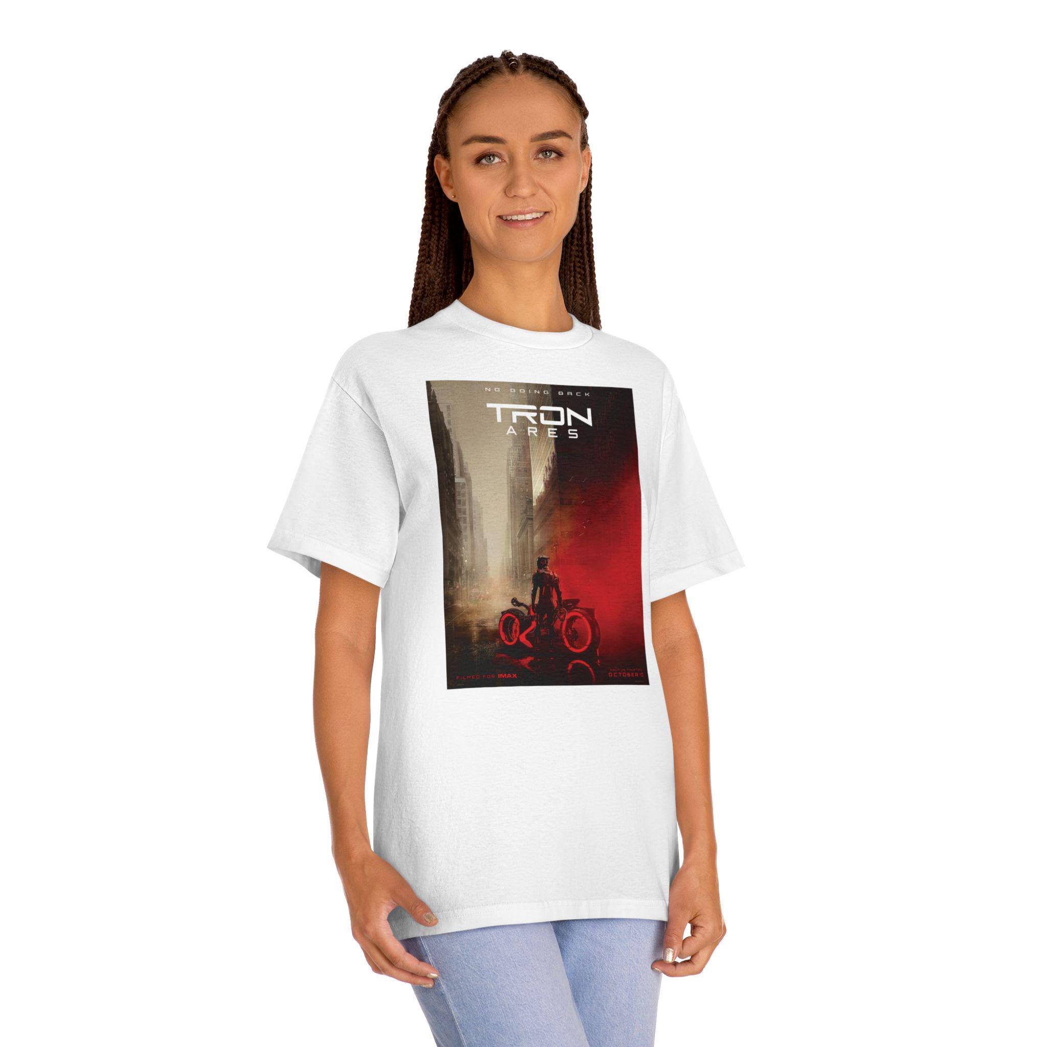 トロン アレス 映画ポスター Tシャツ：SF サイバーパンク グラフィック