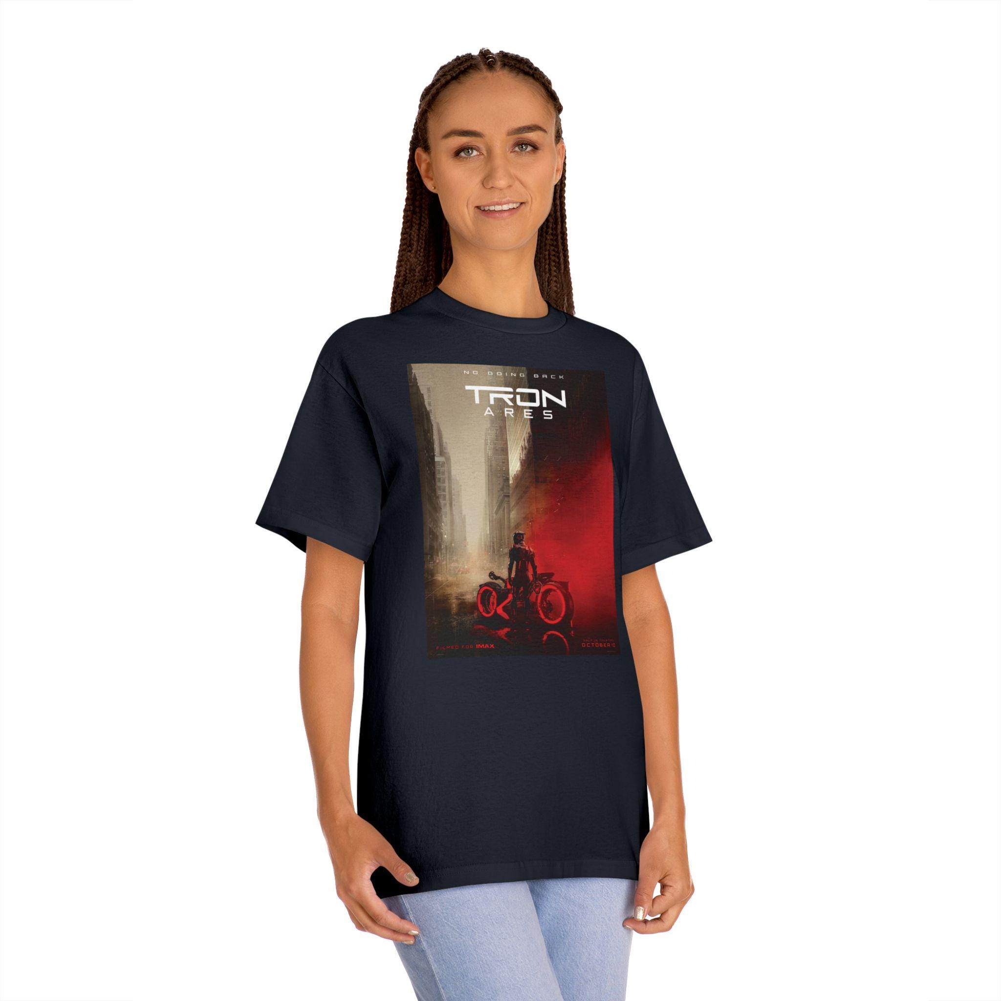 トロン アレス 映画ポスター Tシャツ：SF サイバーパンク グラフィック