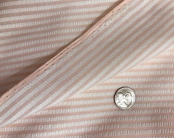 Seersucker Fabric Pink Stripe