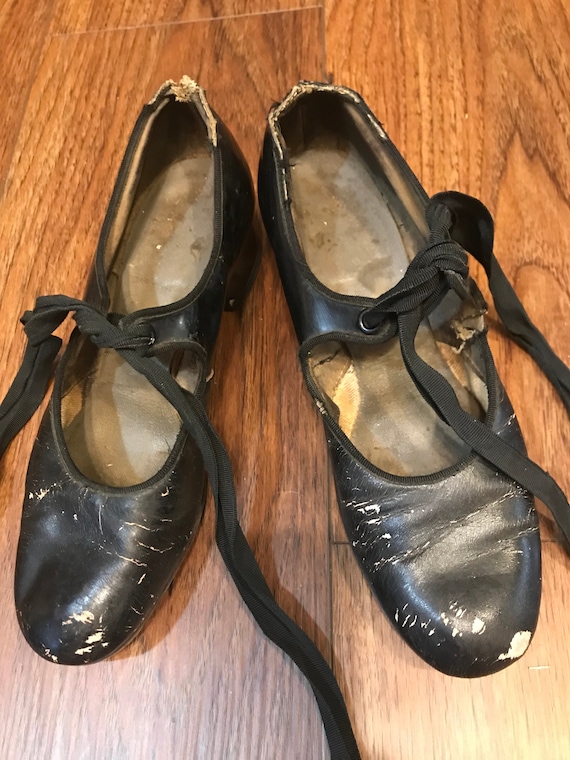 vintage tap dance shoes Gem