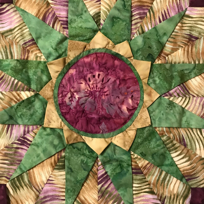 Spinning Stars Quilt Block Etsy