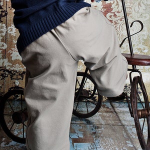Khaki Trousers Pull on Dress Pants sizes 6m to 5T image 4