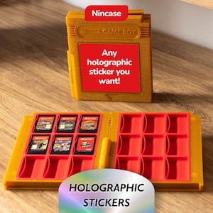 Custom Nintendo Switch 2/Switch Game Boy-hoesje retro | Pokémon Animal Crossing gepersonaliseerd | 18 spellen