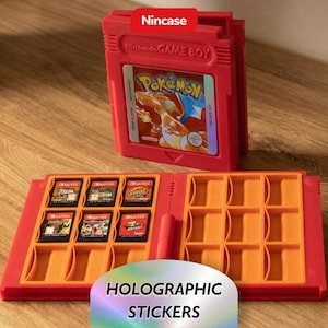 Charizard Pokémon Game Boy-fodral | Nintendo Switch / 3DS / DS Retro-kassett 18/12 spel