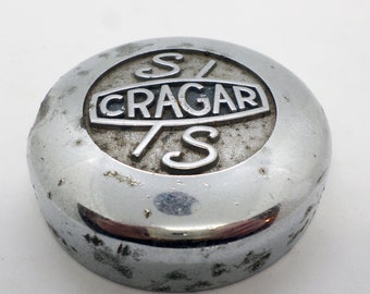 Vintage Cragar Wheel Cap, Automotive Salvage