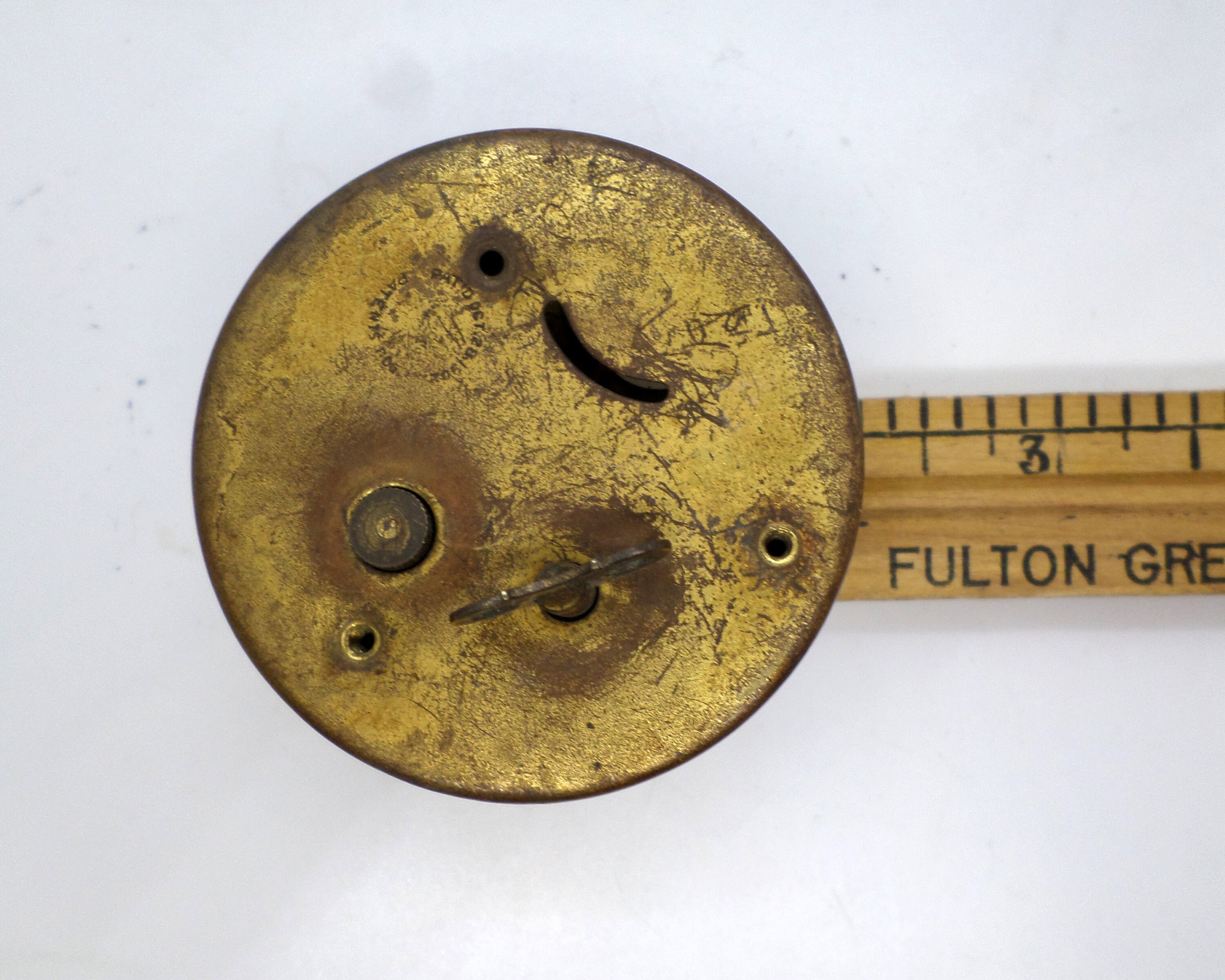 Vintage Brass Clock Parts Clock Guts Steampunk Supply Etsy