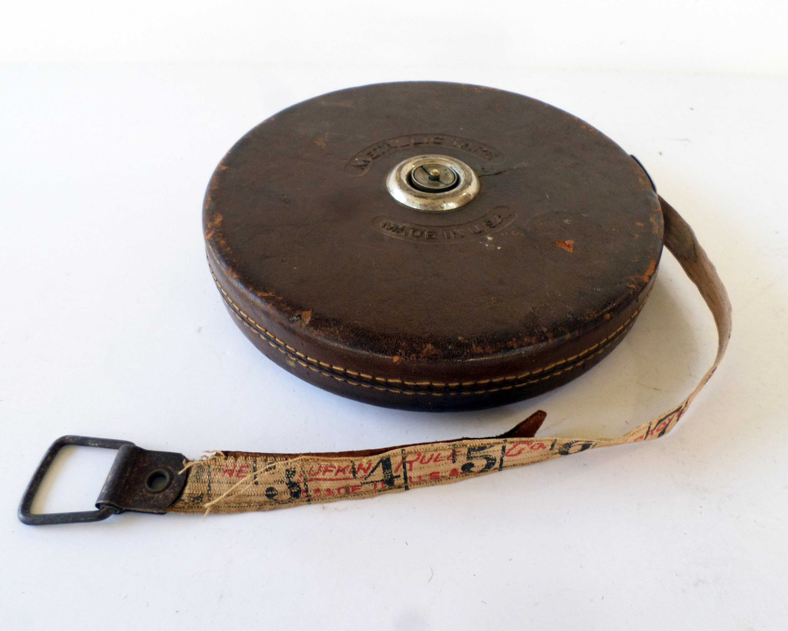 Leather Tape Measure – FOUND Gallery Ann Arbor
