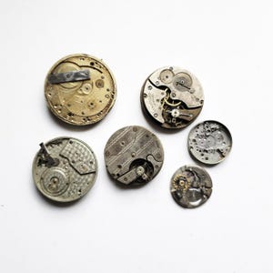 Vintage Watch Parts, Steampunk Supplies, Vintage Watch Pieces, Steampunk Watches, Watchmaker Repair