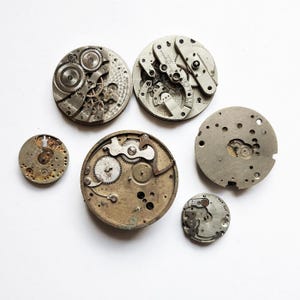 Vintage Watch Parts, Steampunk Supplies, Vintage Watch Pieces, Steampunk Watches, Watchmaker Repair