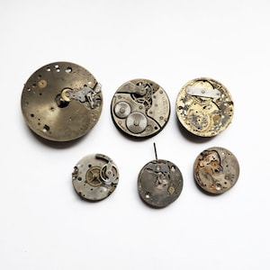 Vintage Watch Parts, Steampunk Supplies, Vintage Watch Pieces, Steampunk Watches, Watchmaker Repair