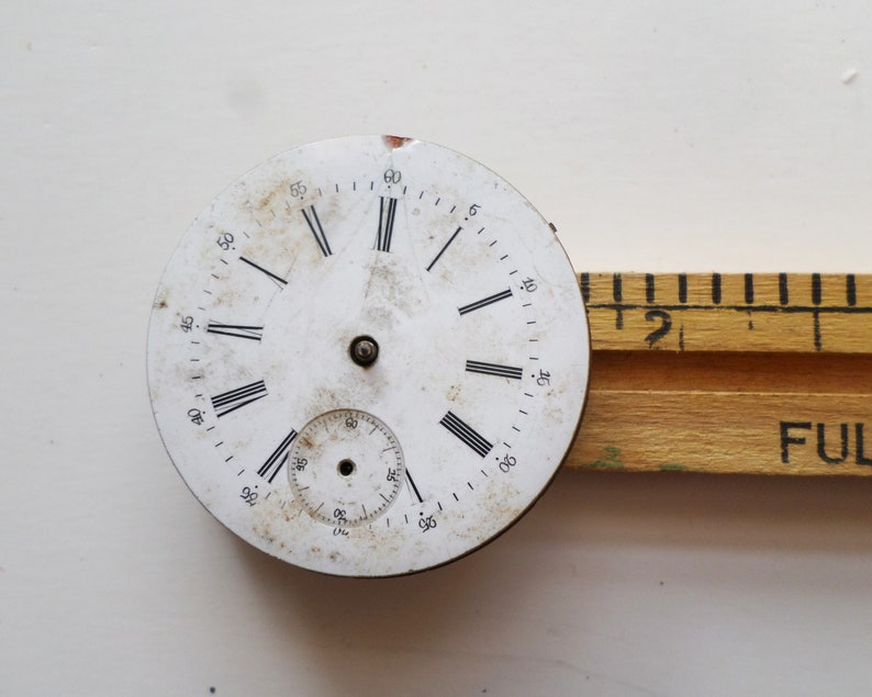 5 Antique Pocket Watch Faces and Movements Watch Faces for Etsy