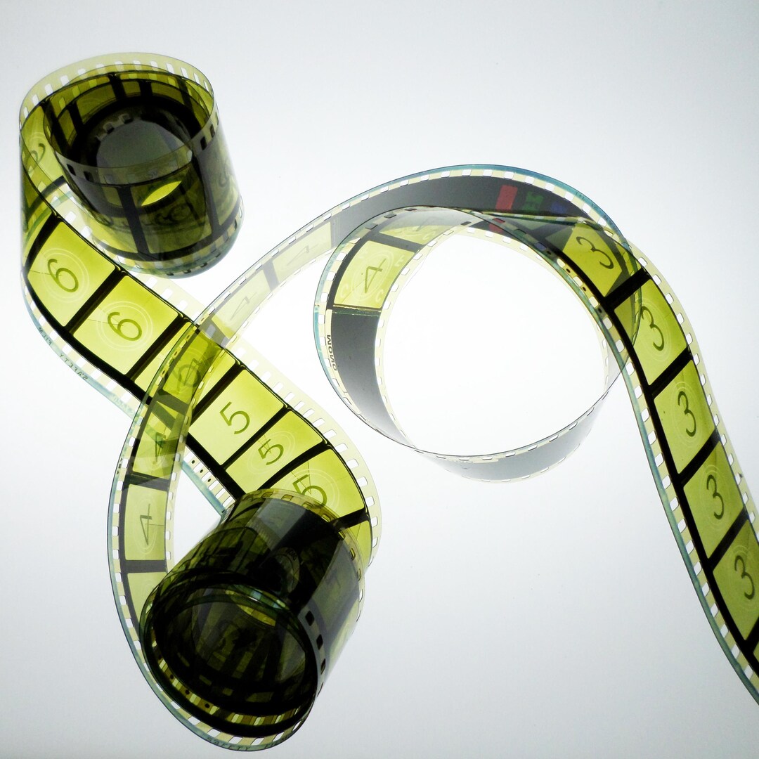 17 Vintage Filmstrip Countdown Leaders, Academy Leaders for Films, 3-8 ...