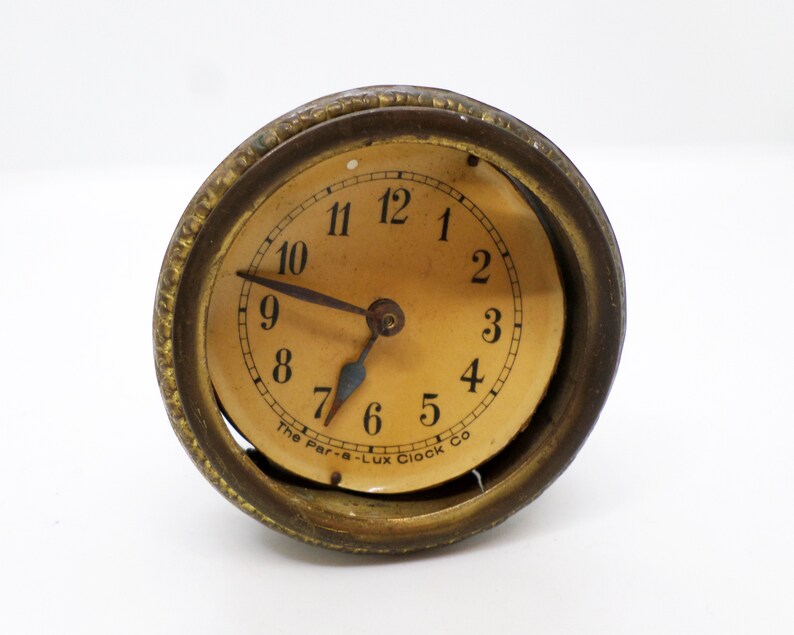 Vintage Brass Clock Parts Clock Guts Steampunk Supply Etsy