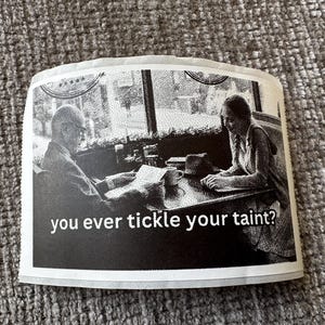 Adesivo per etichetta Taint Tickle / Lofi