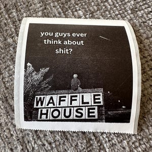 Etichetta adesiva Waffle House / Lofi
