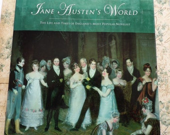 Jane Austen's World Book, Hardbound with book jacket, Maggie Lane