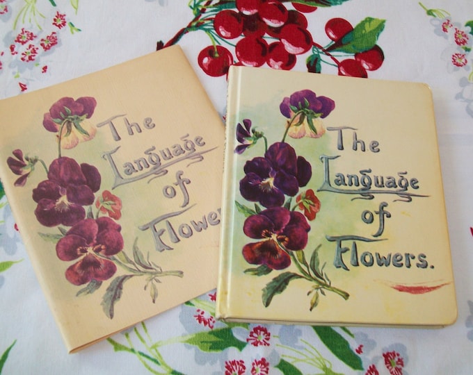 Vintage the Language of Flowers Book, Margaret Pickston, 1976, 4th