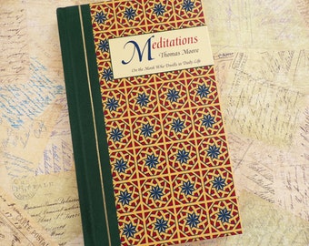 First Edition Meditations Hardbound Book, Thomas Moore