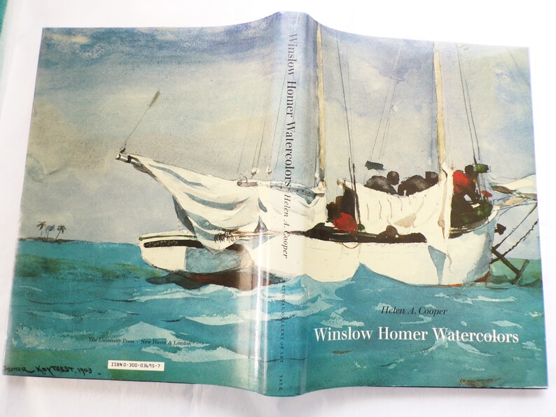 Winslow Homer Watercolors Book, Helen A Cooper, 1986, National Gallery of Art image 3
