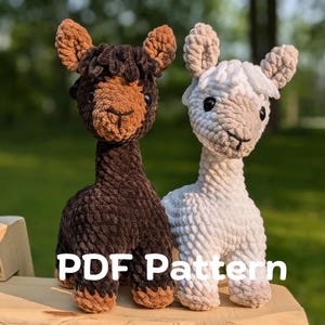 Alpaca Crochet Pattern