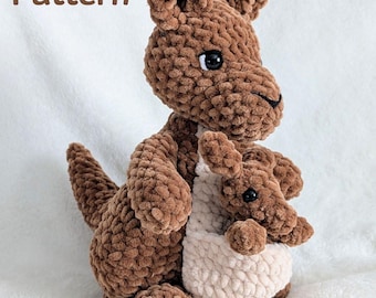 Kangaroo Crochet Pattern
