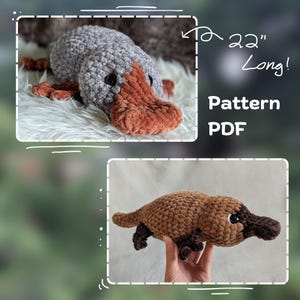 Platypus Crochet Pattern
