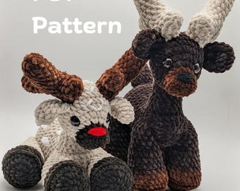 2-in-1 Deer Crochet Pattern