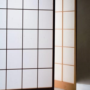 Sample Pack Shoji Rice Paper for screens/doors/lamp shades. Traditional, Mulberry, Tear Resistant, Surface Washable Warlon Paper from Japan