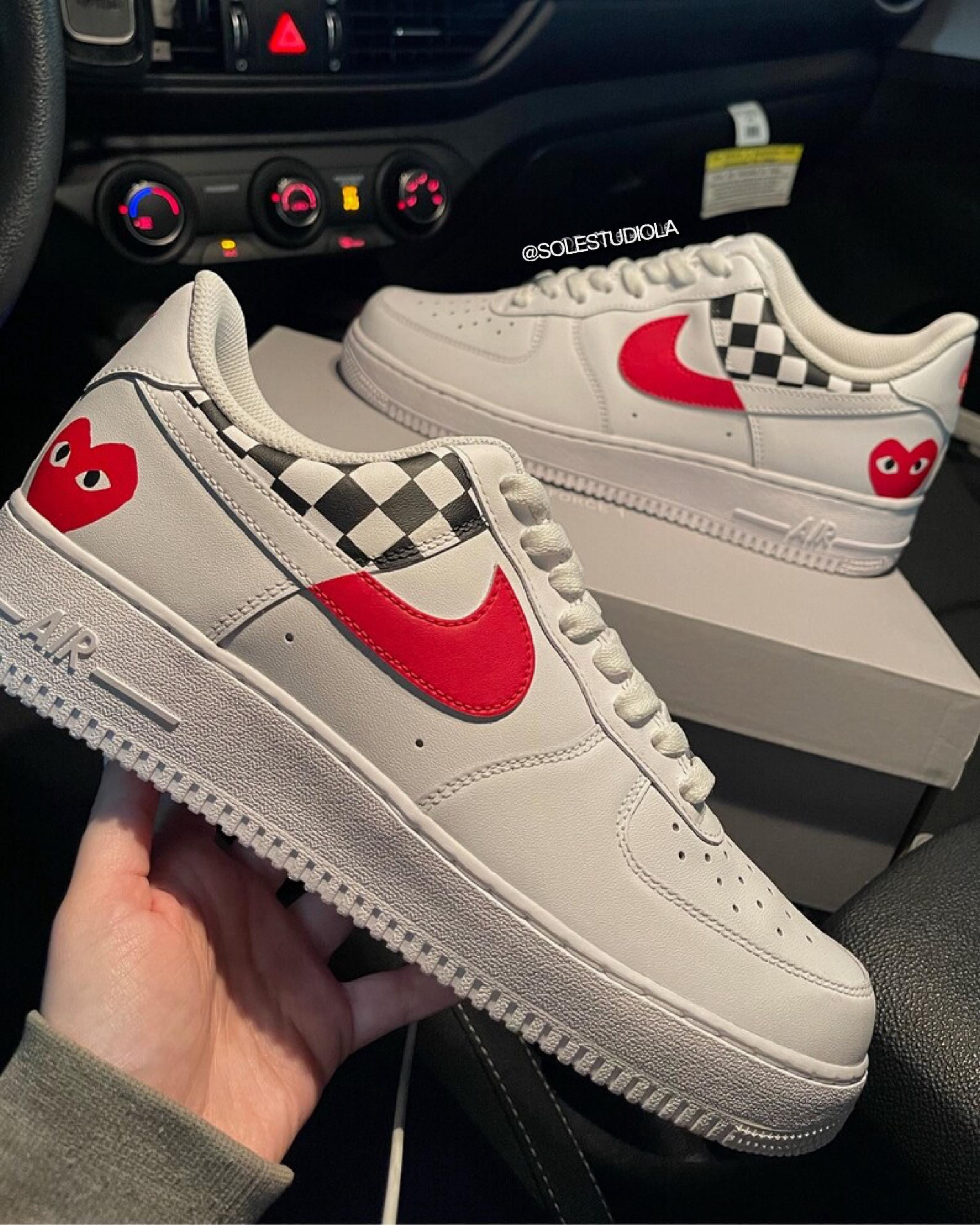 Nike air force 1 met hartje sales