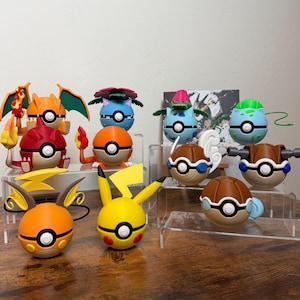 Generation 1-startare | 3D-printade N3D Poké-bollar med klickknapp