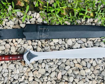 Handcrafted Greek Xiphos Sword Replica - 22-Inch High Carbon Steel Blade