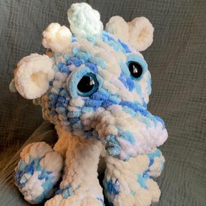 Crochet dragon