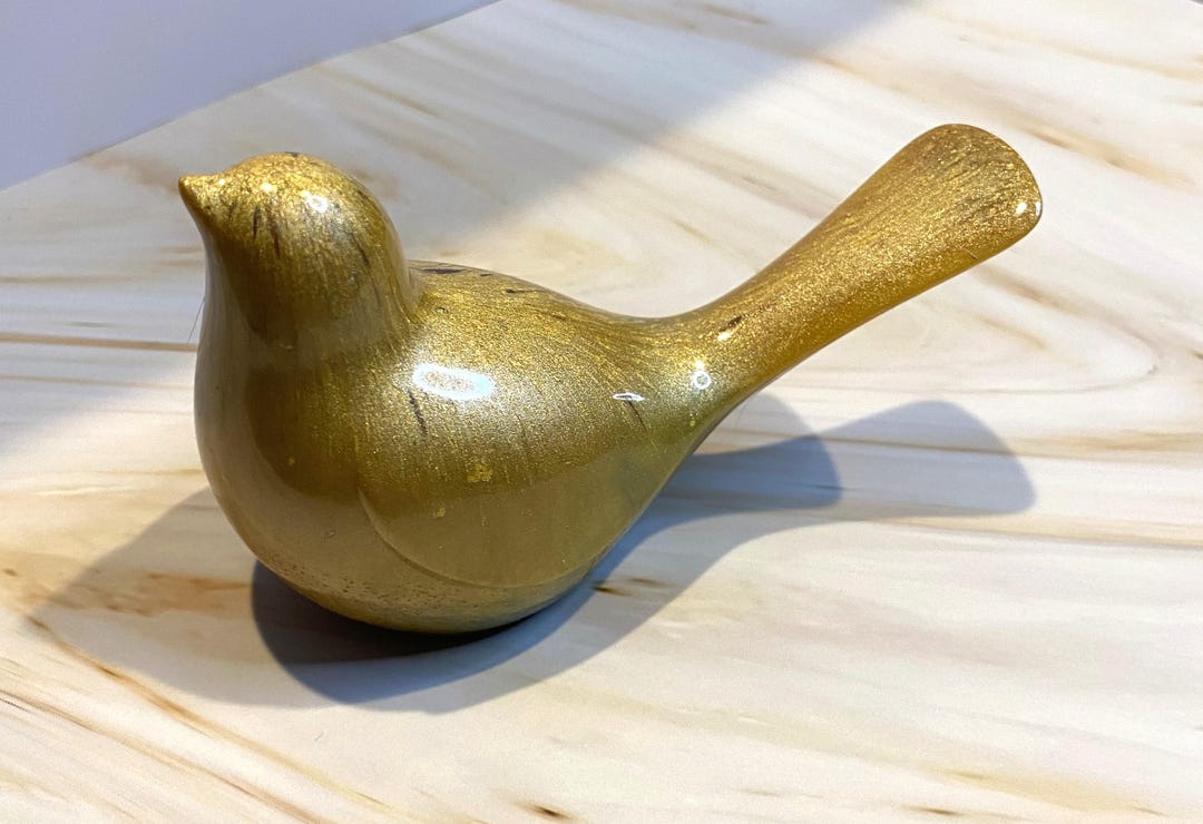 Handcrafted Vibrant Decorative Bird. Perfect Gift! Custom Ordering ...