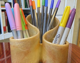Handcrafted Resin Multi-Purpose Organizer For Home & Office